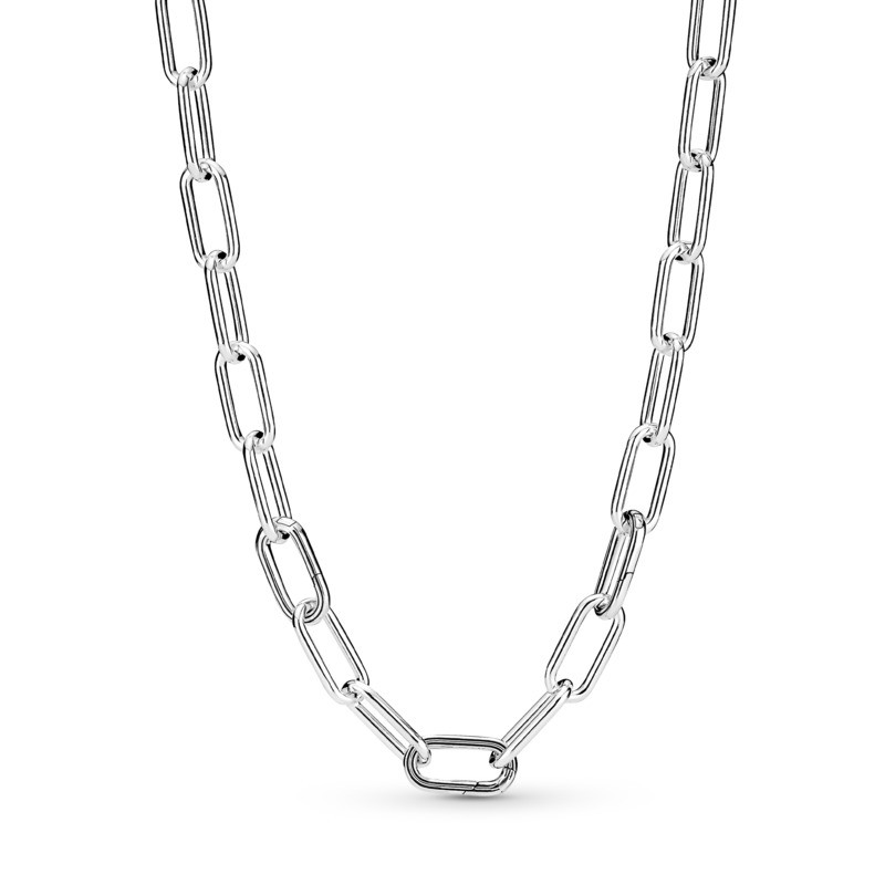 link chain necklace silver