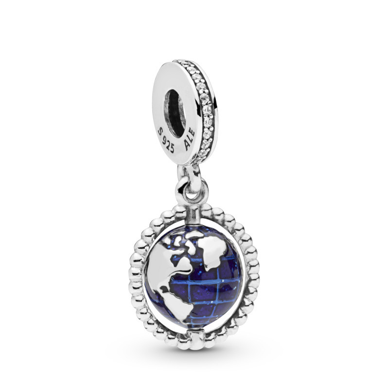 pandora globe necklace