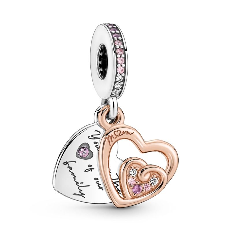 charm pandora rose gold